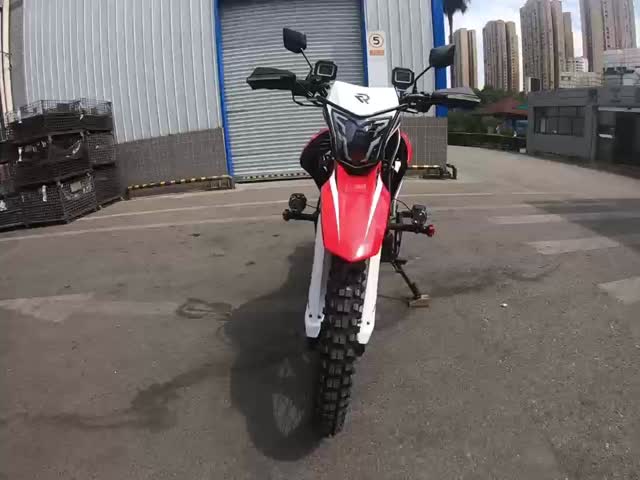 250ccエンジンのスポーツバイク 成人用 デュアル フロントディスクブレーキ エンデューロ ガソリン 黒色 空気冷却 オフロードバイク
