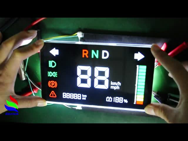 High Brightness 7 Segment Lcd Arduino Custom Lcd Segment Display OEM ODM Solution