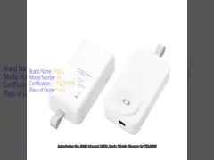 2025 Ultimo caricabatterie wireless per Apple Watch ABS+PC 2W Mini Power Bank Support Harging Iwatch