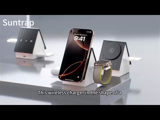 ABS インサイドQI ワイヤレス充電器 Samsung用 LEDライト充電効率 ≥75%