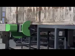 Container refrigerated truck cutting and engraving machine