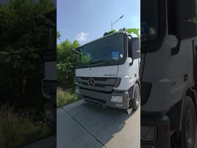 2015 Zoomlion Renew 49m Truck Mounted Concrete Pump Fully Hydraulic Truck