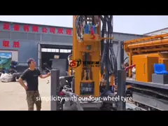 Dengan kompresor udara Pneumatic Boring Rig ST 200 Untuk Blasting Layer Blasting