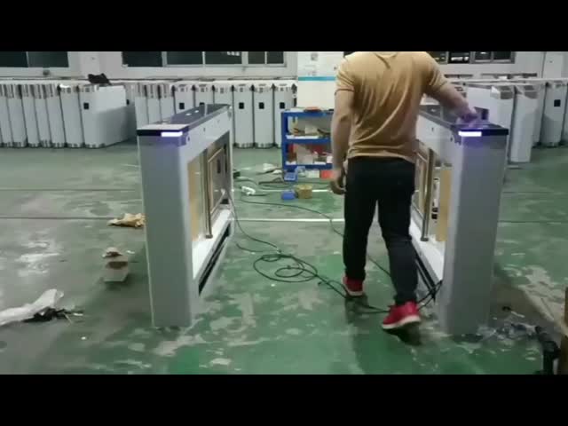Porta giratória de qualidade premium com sistema de controle de acesso para gestão eficiente da multidão