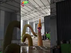 Realistic Animatronic Oriental Dragon: Glowing Scales & Dynamic Movements For Immersive Theme Park Exhibits