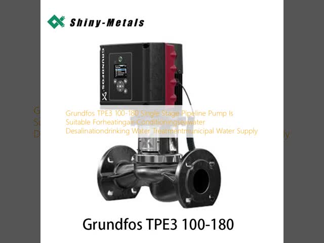 グランドフォス TPE3 100-180 単段管路ポンプは,暖房,エアコン,海水,塩淡化,飲料水浄化,水道水道
