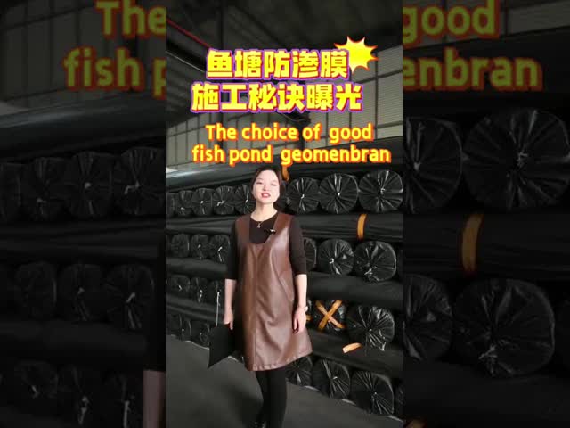 HDPE Smooth Liner for Water Tanks: Superior Potable Water Containment