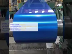 1100 O Alüminyum Şerit 1.6mm 1250mm Özel Sertlik HV 20-30 Hızlı Damgalama Kalıpları İçin