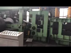 Acier galvanisé machine ronde de moulin de tube de 89 millimètres pour la fabrication épaisse de tuyau de 1mm video