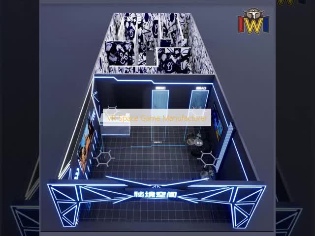 4 Player Space Arcade VR Space Adventure Game VR Simulator Machine