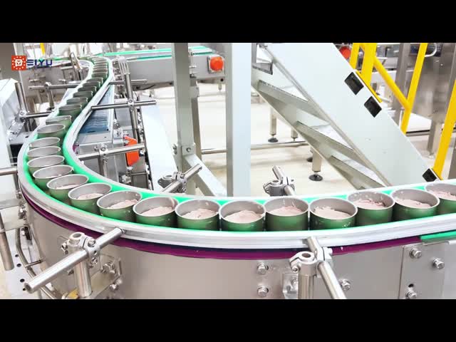 Fully Automatic Vacuum Packing Machine with Rustproof Packaging for Versatile Applications in Bottle and Canned Food Packaging video