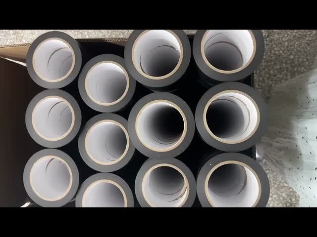 黒色PVC 防水用テープと漏れ修復用テープ - パイプ包装
