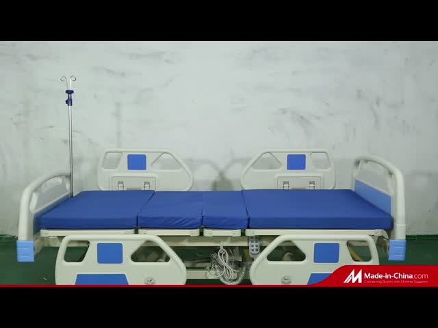 Semi Fowler Adjustable Hospital Bed Central Locking Castors ISO13485 Compliant