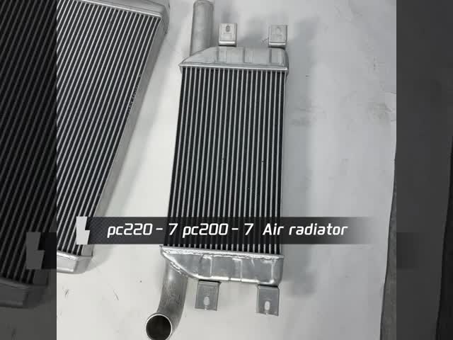 Komatsu intercooler Assy PC200-7 Air Cooled Aftercooler 6738-61-4110