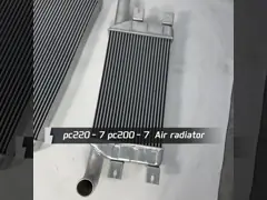 Komatsu intercooler Assy PC200-7 Air Cooled Aftercooler 6738-61-4110