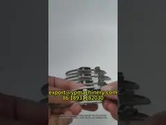 Cutting Process Metal Stamping Parts Stainless Steel For Customized Pipe Clamp Buckle