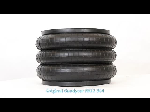 三重の複雑なGoodyearの空気ばねのアクチュエーター3B12-304 W01-358-8013