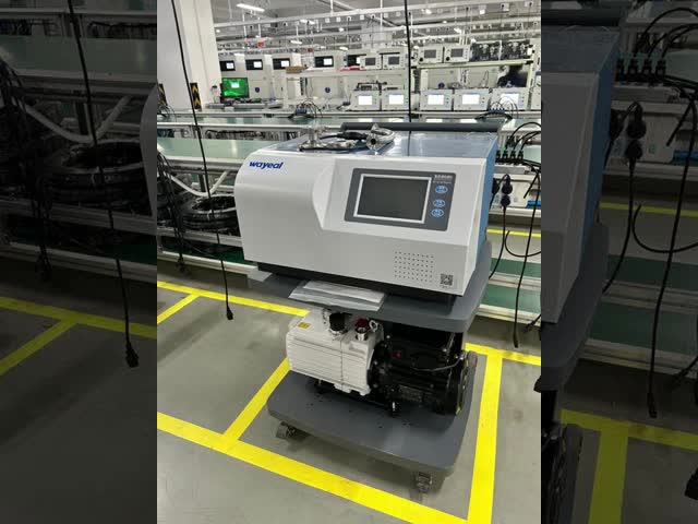 産業用ヘリウム漏れ検出器 8入口 / 8出口と7インチカラータッチスクリーンで漏れ率分析