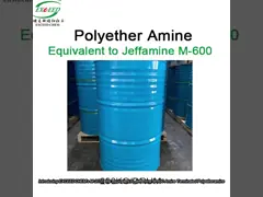 Colorless To Pale Yellow Liquid Industrial Jeffamine M-600 Amine Terminated Polyether Polyetheramine