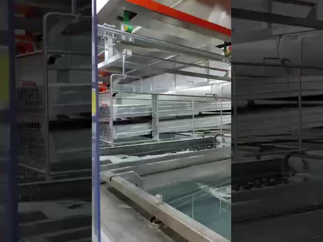 40KHz Spray Cleaning Machine 8 Tanks Automatic Ultrasonic Cleaner 80KW