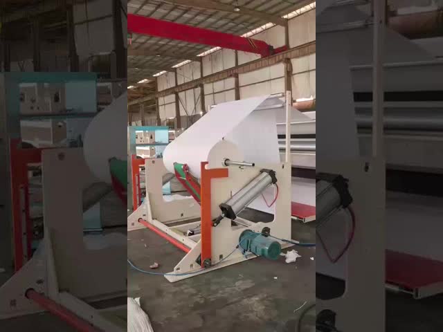 Z/N Fold Hand Towel Machine with Glue Lamination Kitchen Towel Rewinder