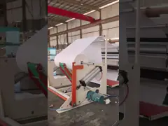 Z/N Fold Hand Towel Machine with Glue Lamination Kitchen Towel Rewinder