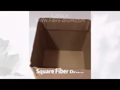 UN-Certified Square Fiber Drums: Ideal For Hazardous Goods Transportation & Custom UN Printing