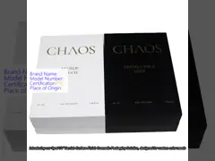 China Custom Empty Boxes Cosmetic Packaging Box Fit For Skincare  Essential Oil Retail Packaging supplier