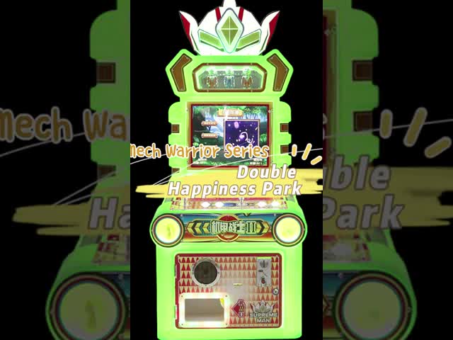 Guerreiro Arcade Mecânico Guerreiro Acionado por Moeda Máquina de Jogo Happy Park para dois jogadores