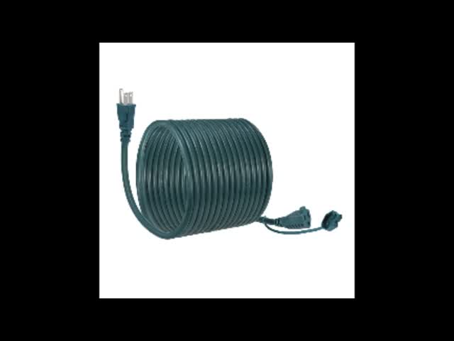 IP11 Cor Verde Multi Ways Us Cord 515P Para 3X Nema 515R Máquinas de tomada de saída elétrica Splitter de cabo de alimentação