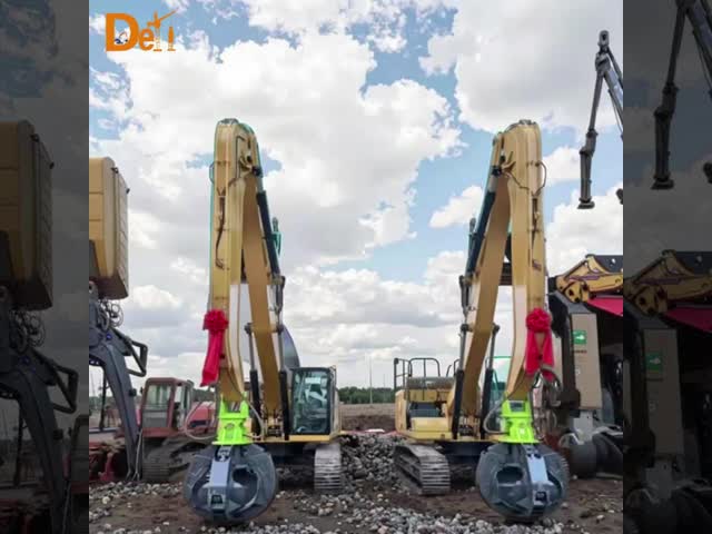Rotary Or Fixed 5 Ton-20 Ton Excavator Lotus Grab For Loading Bulk Materials