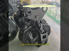 Rotary Or Fixed 5 Ton-20 Ton Excavator Lotus Grab For Loading Bulk Materials