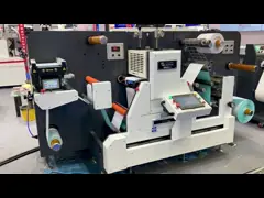 30KW Auto Flat Bed Die Cutting Machine With Slitting Machine