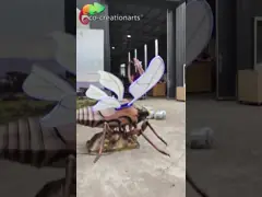 Waterproofing Animatronic Insects Cicada