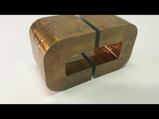 Núcleo personalizado de alta qualidade do nanocrystalline C para o transformador de poder 20KHz de alta frequência