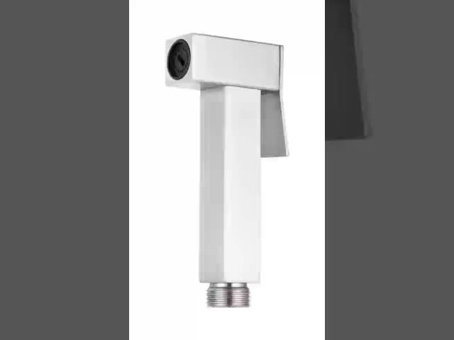 Sustainable Rinse Enabled Modern Brushed Nickel Toilet Spray For Optimal Cleaning
