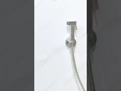 Sustainable Rinse Enabled Modern Brushed Nickel Toilet Spray For Optimal Cleaning