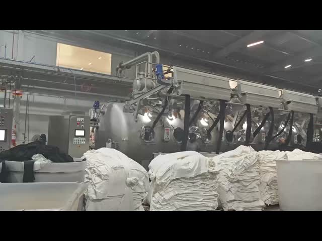 Energy Saving Aerodynamic Fibre Dyeing Machine Hthp Yarn Dyeing Machine