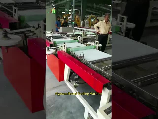 Fully Automatic Pvc Laminated Gypsum Board Lamination Machine For High Speed Lamination Of 5-30 Mm Board