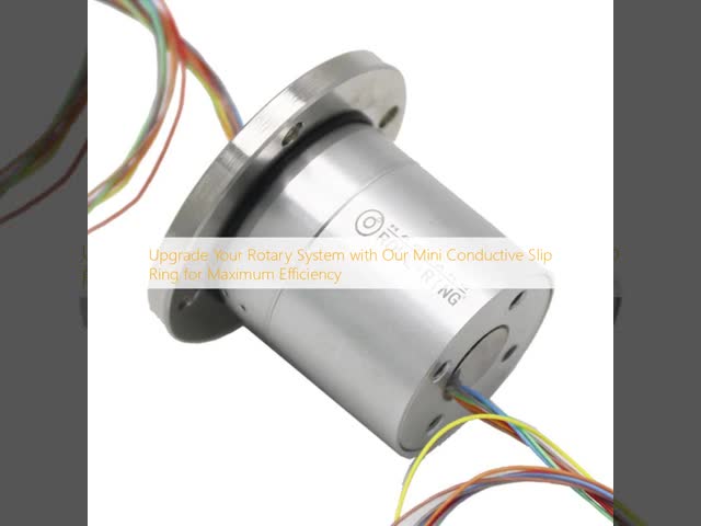 Rotary Join Slip Ring Gold-Gold Contact