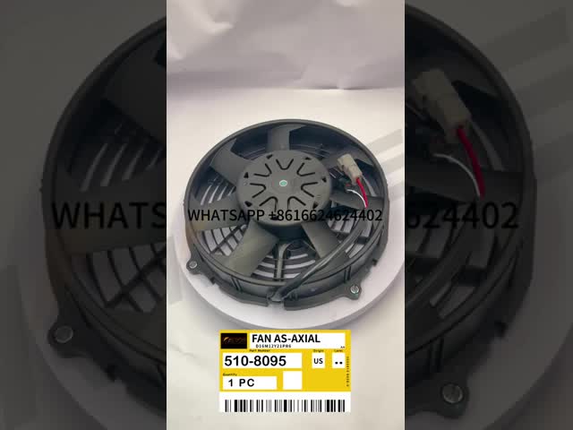 CAT C4.4 C7.1 C13 エンジン510-8095 24V扇風機 AS-SUCTION FITS E320GC E330GC E336GC