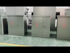 Transformador monofásico de pedestal de 15 kVA 200 Hz 2400V, alimentación en bucle, CSA, ANSI, estándar IEEE, transformador de distribución lleno de líquido