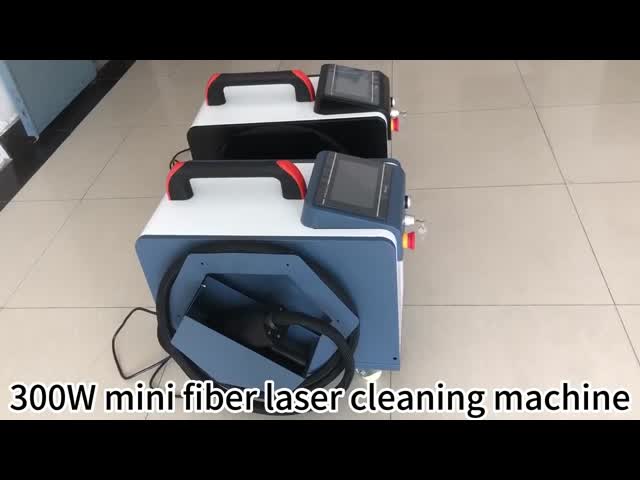 Revestimento de limpeza do óleo de motor da oxidação da remoção da máquina do laser 100W refrigerar de ar