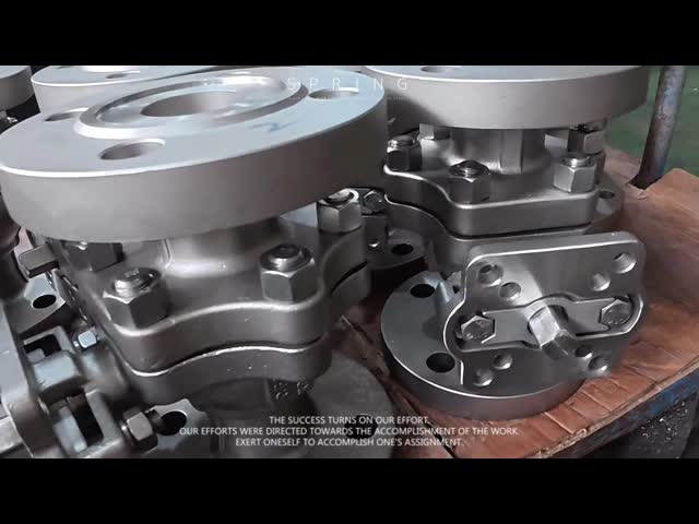 DN150 6 Inch 2PC Trunnion Ball Valve CF8M Stainless Steel Split Body Price