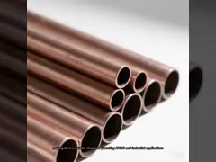 1/2 pulgadas 24 pulgadas de diámetro de cobre de níquel de tubería con alta resistencia a la tracción y 0,065 pulgadas 0,5 pulgadas de espesor de pared