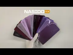 Car Color Changing Film Nasido Pink Purple Color TPU PPF Self-healing Car Wrap Film