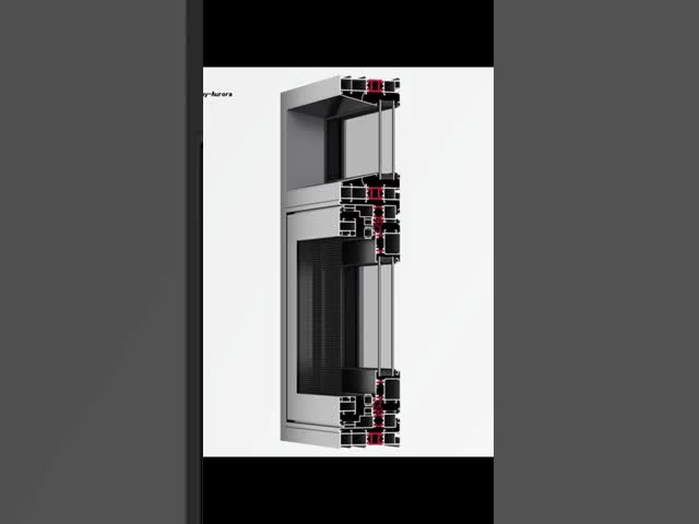 Aluminum Stone Curtain Wall