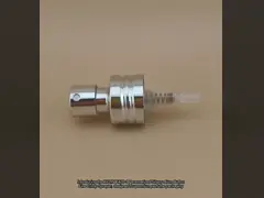 Personalized Silvery Alum Button Fine Crimp Sprayer Screw K405-1 for Perfume