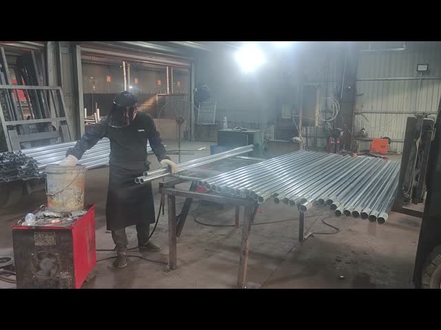 Padrão americano móvel da cerca 100*100mm da construção do elo de corrente do ferro