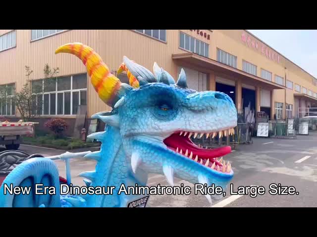 ジュラシックパークとテーマパークのための大型アニメート恐竜ライド